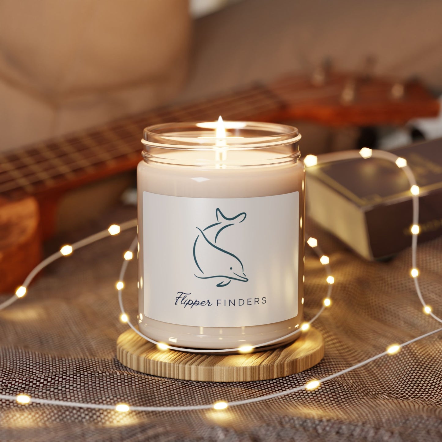 Scented Soy Candle, 9oz - Flipper Finders