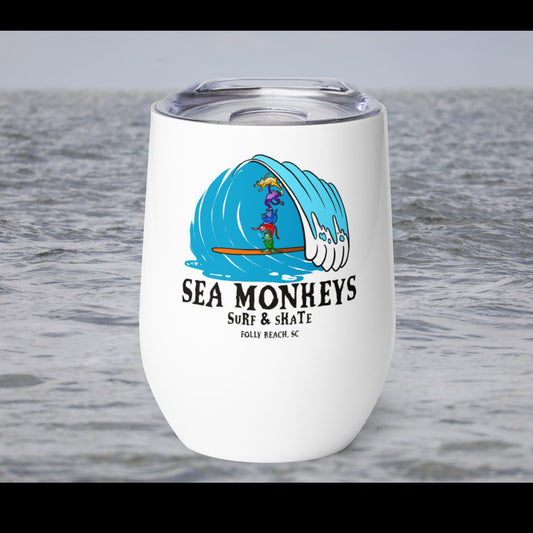 Wine tumbler - Sea Monkeys