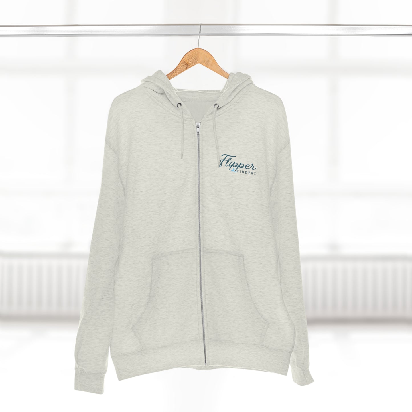 Unisex Zip Hoodie - Flipper Finders