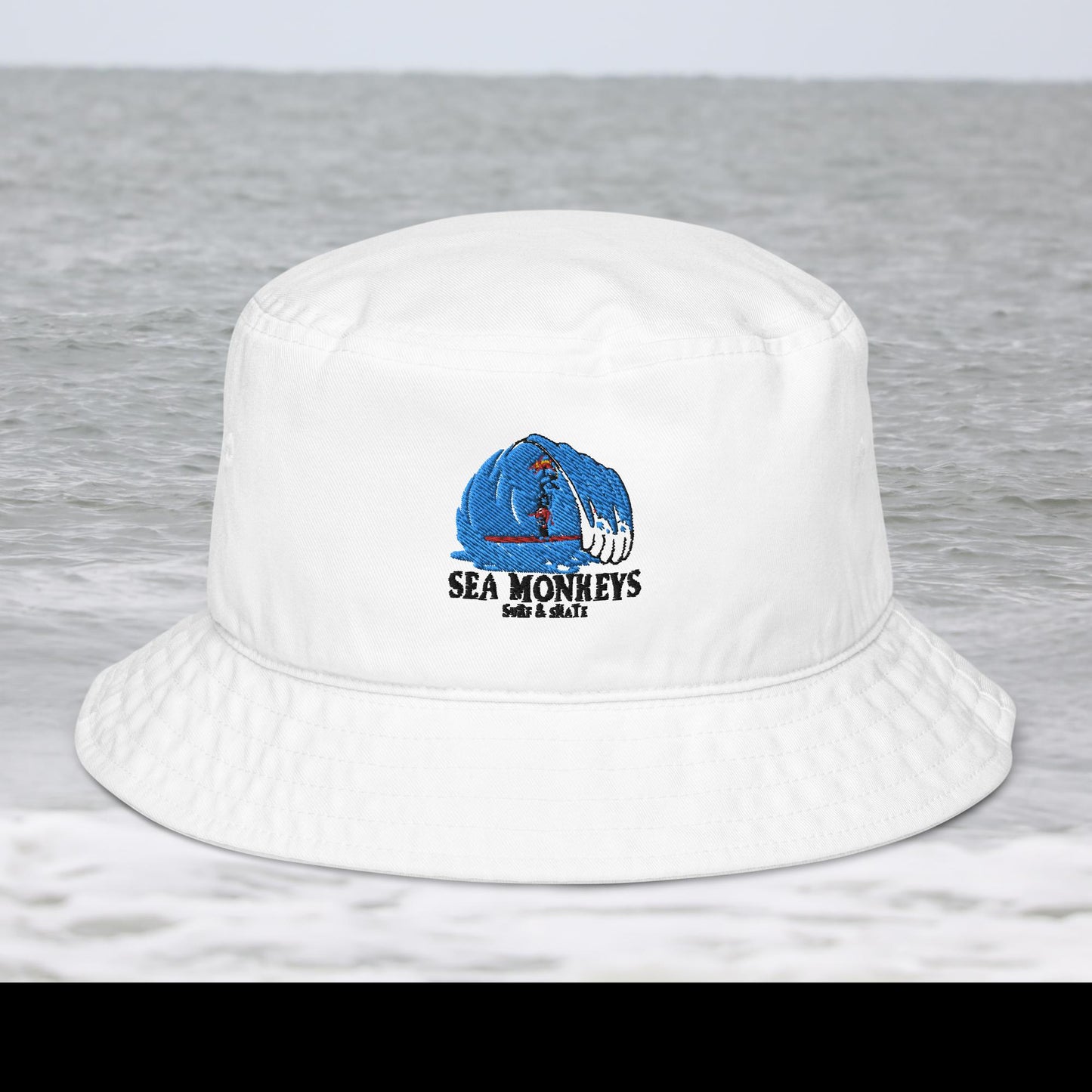 Organic bucket hat - Sea Monkeys