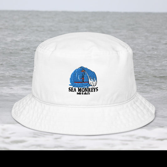 Organic bucket hat - Sea Monkeys