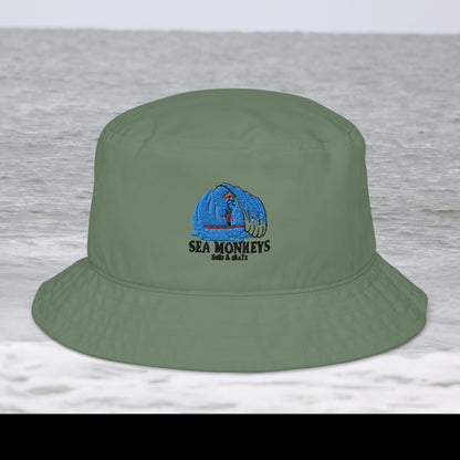 Organic bucket hat - Sea Monkeys