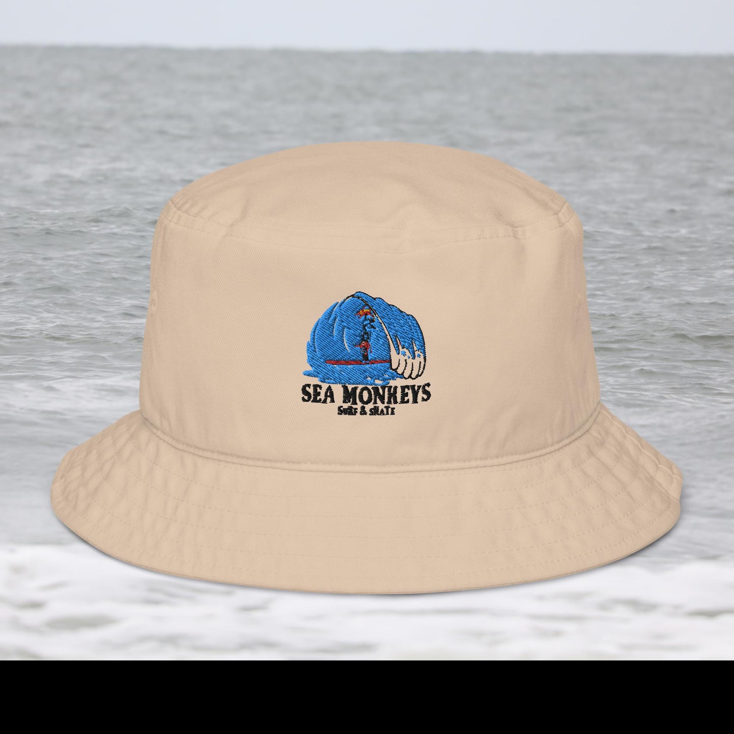 Organic bucket hat - Sea Monkeys