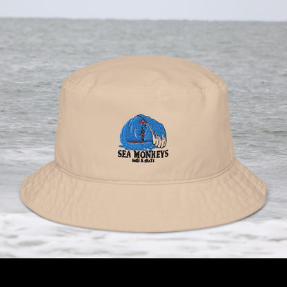 Organic bucket hat - Sea Monkeys